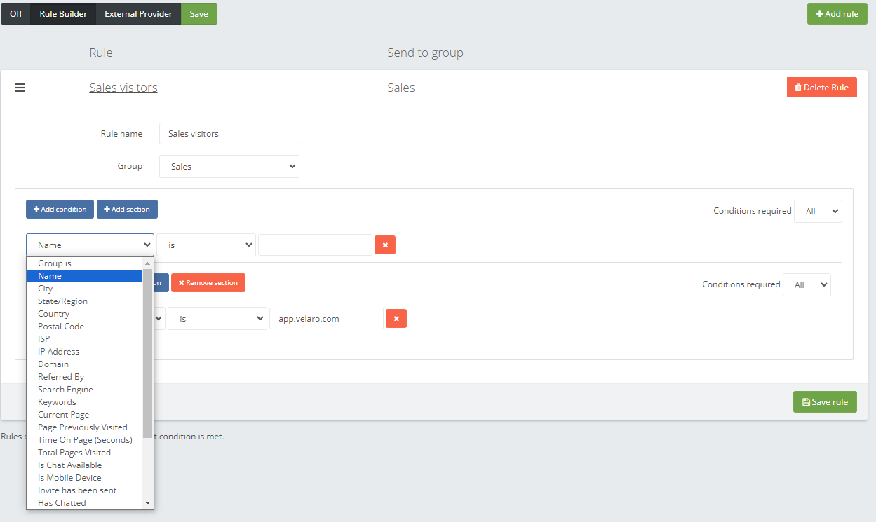 Data sources and expressions  Following is a list of the available data sources.